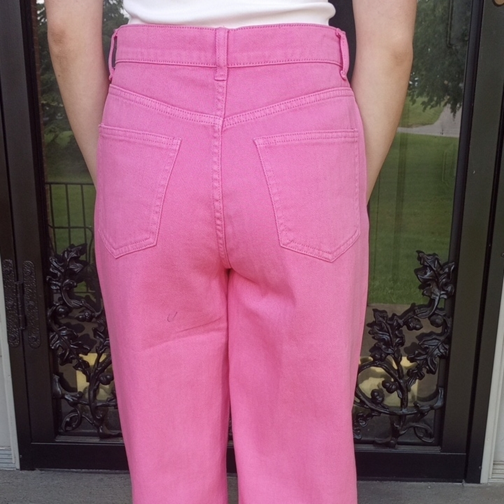 Pink Women's Jeans - Picture 3 of 4